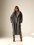 Cappotto oversize in lana