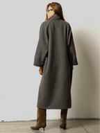 Cappotto oversize in lana