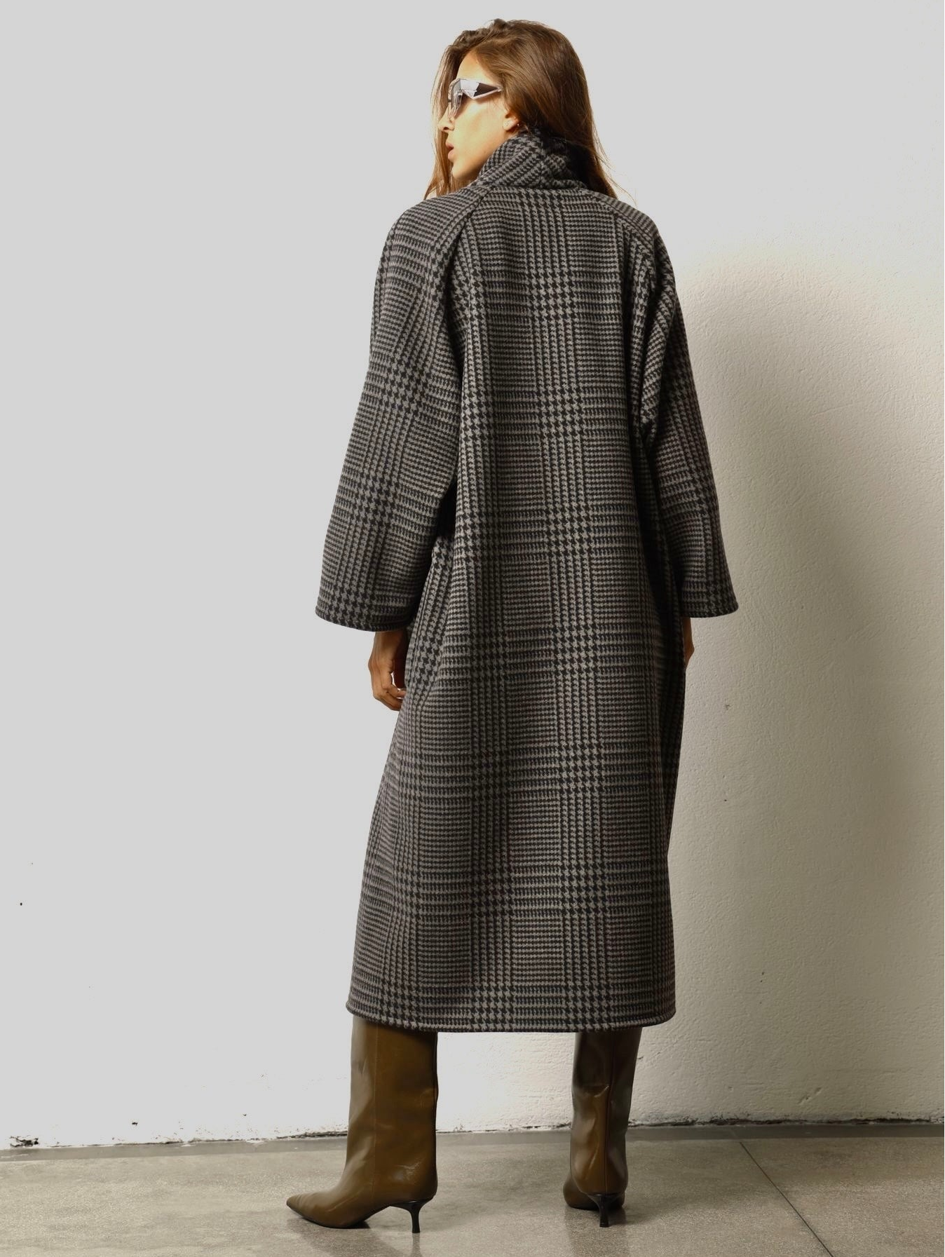 Cappotto oversize in lana