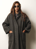 Cappotto oversize in lana