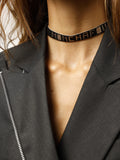 Choker artigianale con perline